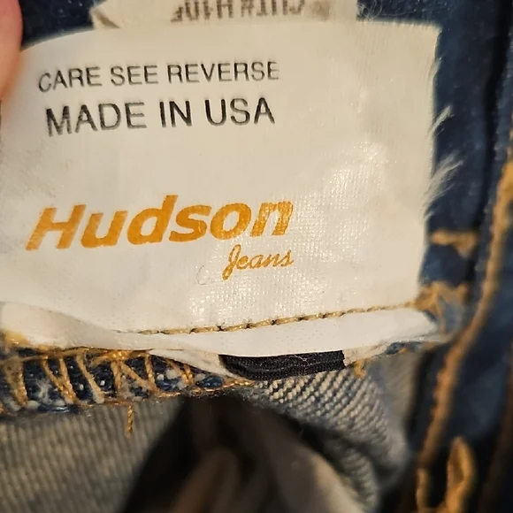 Hudson Jeans Blue Flare Wide Leg Denim - Picture 10 of 11